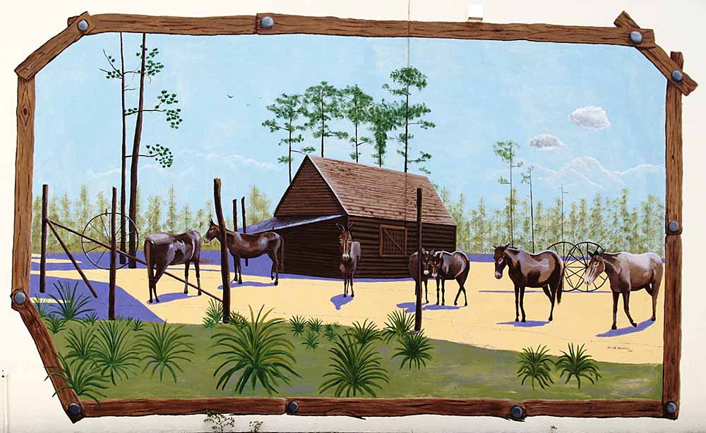 Mule Yard Mural
