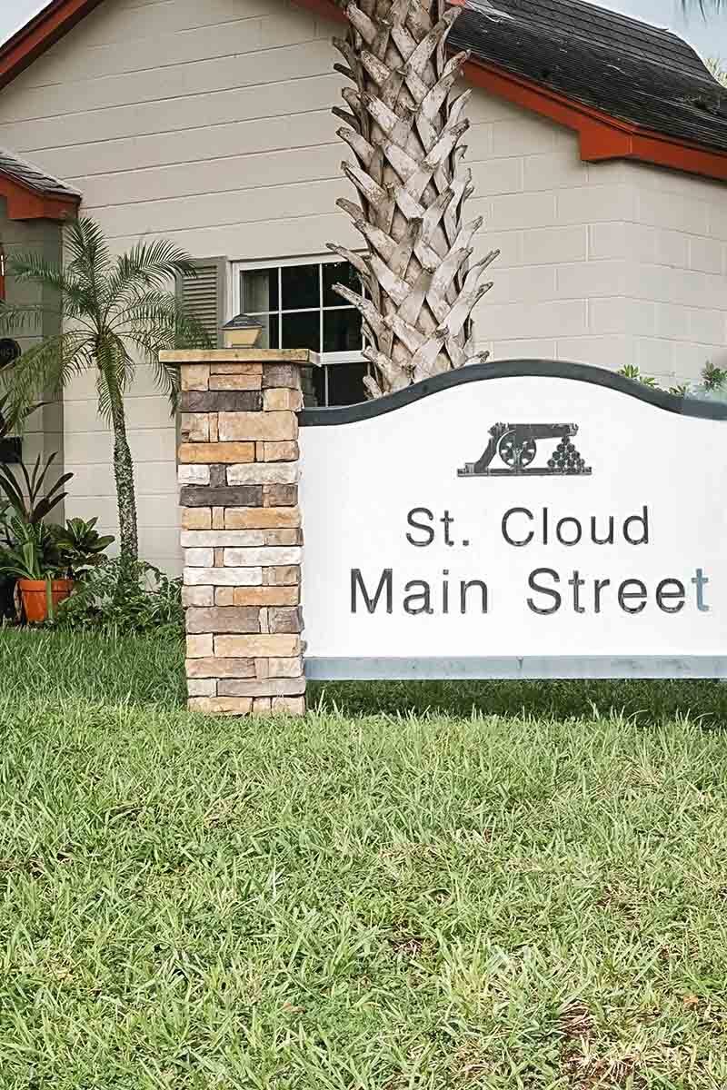St. Cloud Main Street Sign