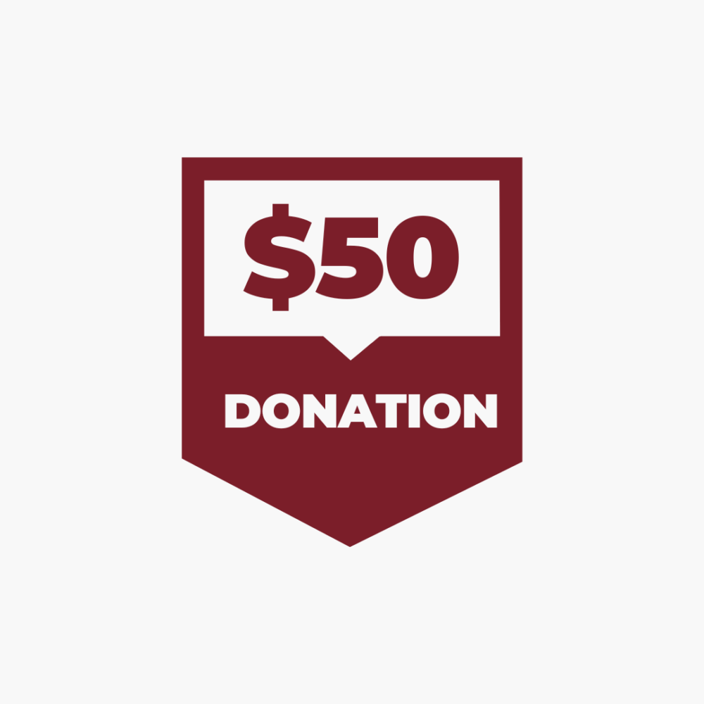 $50 Donation